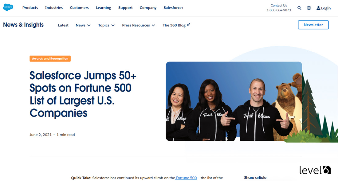 Salesforce And Performance Growth